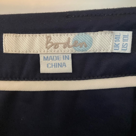 Boden tulip embroidered A line skirt, size 10L - Picture 3 of 8